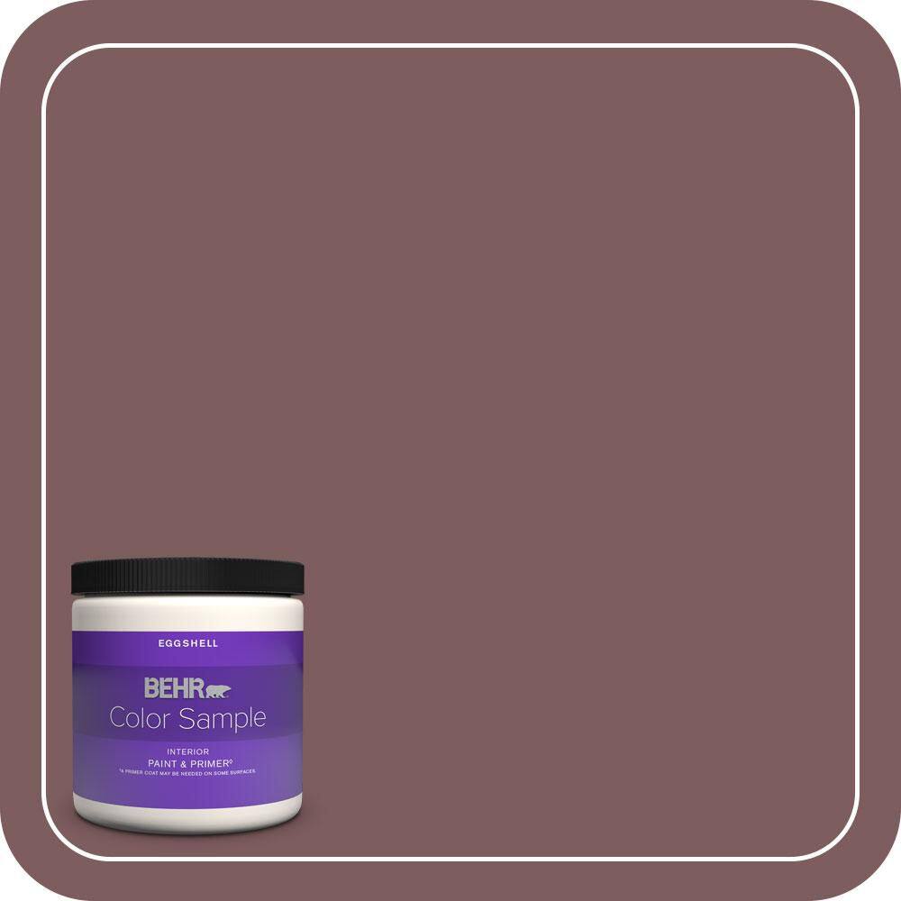 8 oz. #110F-6 Purplestone Eggshell Enamel Interior Paint & Primer Color Sample price history on PriceWatchPro