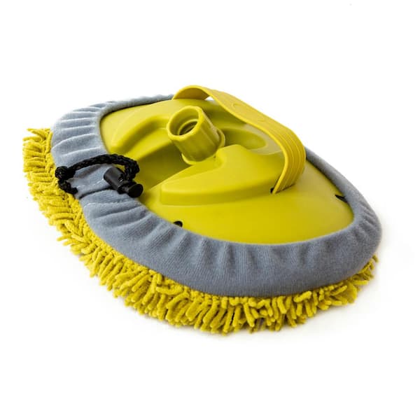 DocaPole Microfiber Chenille Cleaning Head Wall Duster for Use by Hand or with an Extension Pole (Pole Not Included)