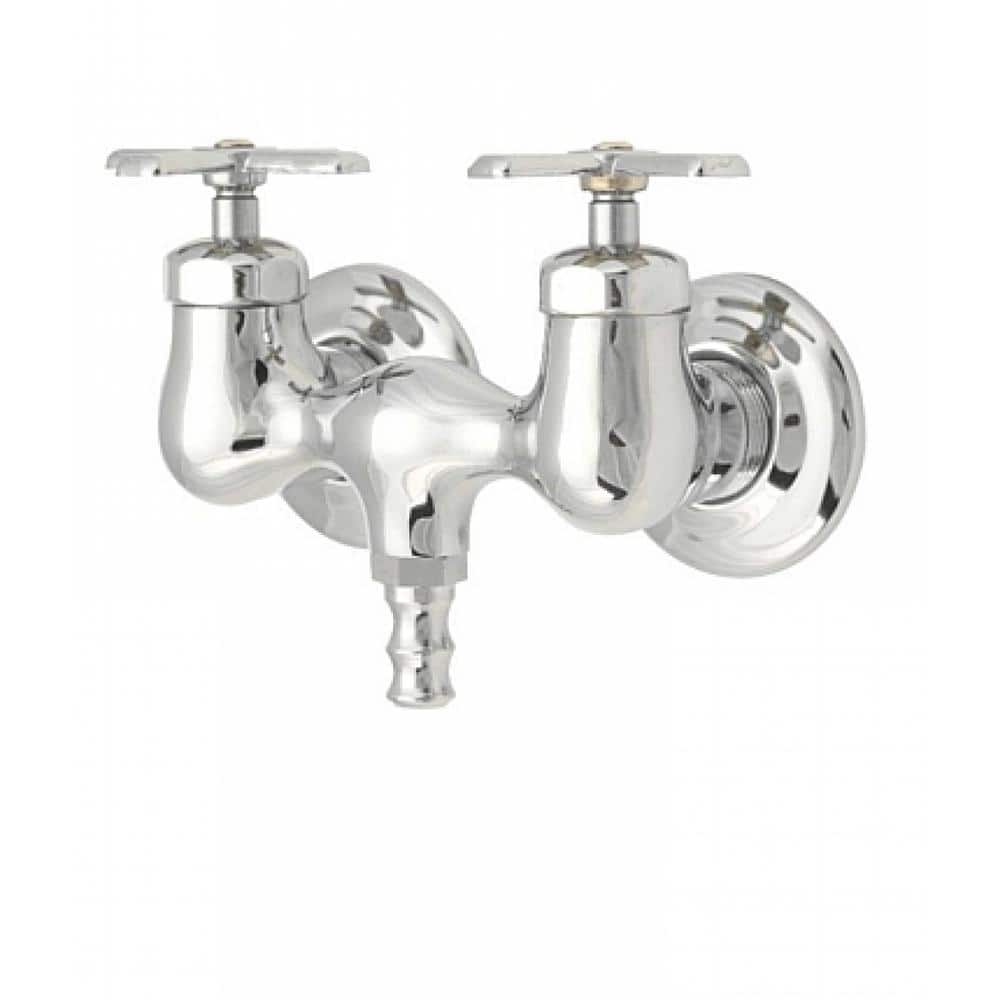 Commercial Metering Single Handle Bathroom Sink Faucet in Stainless Steel 1