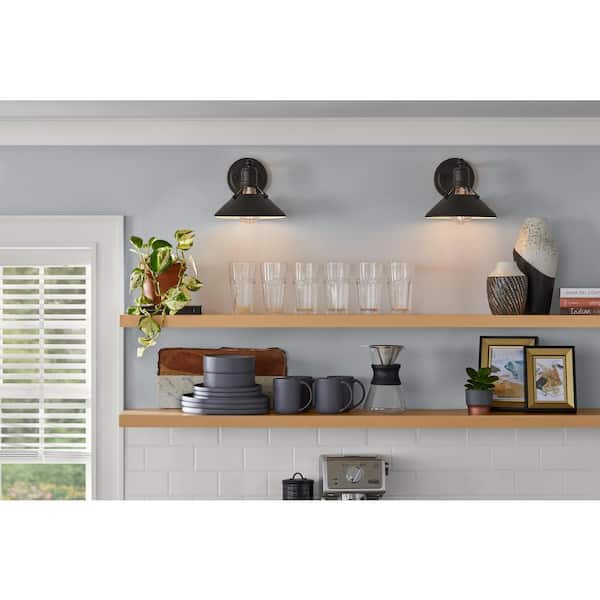 Feldner One Light Wired Sconce Bronze Finish