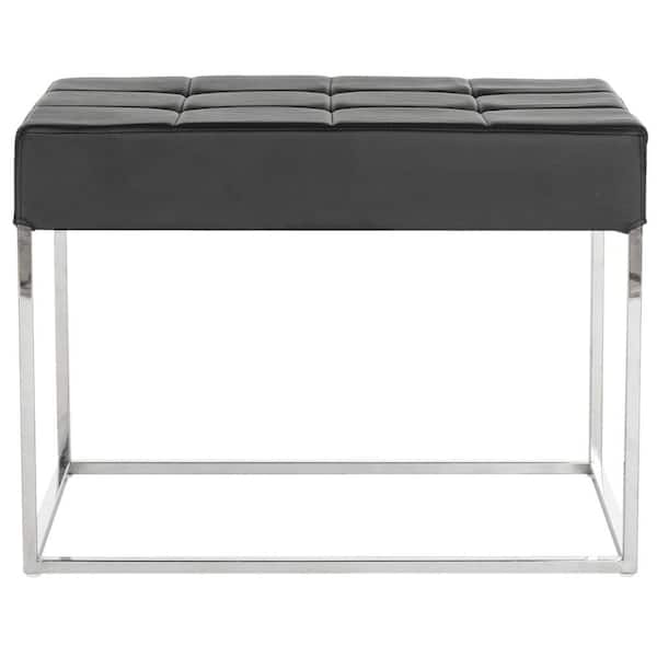 SAFAVIEH Roitfeld Black Ottoman