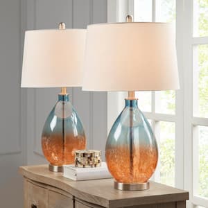 Cortina 26.75 in. Blue Table Lamp