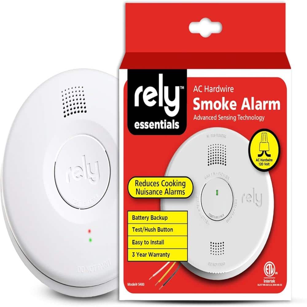 electronic cigarette detector Innolink 10-Year Battery Powered Wireless Interconnected Smoke with Voice Alarm(2-Pack) IL86SMR10-2 Le fichier * Rely Hardwire Smoke Alarm, 9V