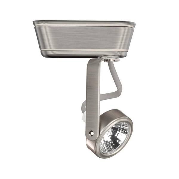WAC Lighting 1Light 50Watt Brushed Nickel Low Voltage Track Head for