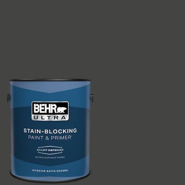 BEHR ULTRA 1 gal. #PPU18-20 Broadway Extra Durable Satin Enamel Interior Paint & Primer