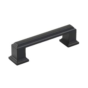 Appoint 3 in. (76mm) Traditional Matte Black Bar Cabinet Pull