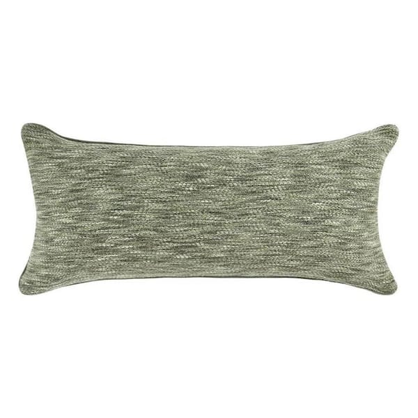Sam Lumbar Cedar Green Cotton Blend 5. 0 L in. x 26. 0 W in. Accent Throw Pillow