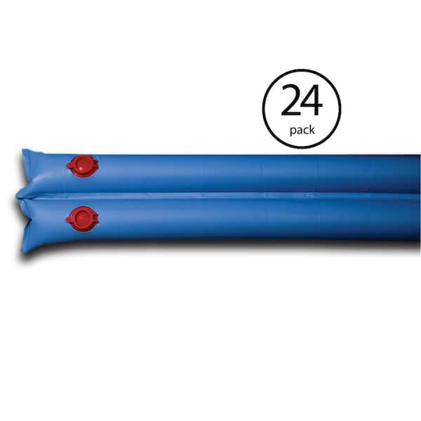Swimline 1 ft. W x 10 ft. L Rectangular Winter Swimming Pool Water Tube Cover for Inground Pool (24-Pack)