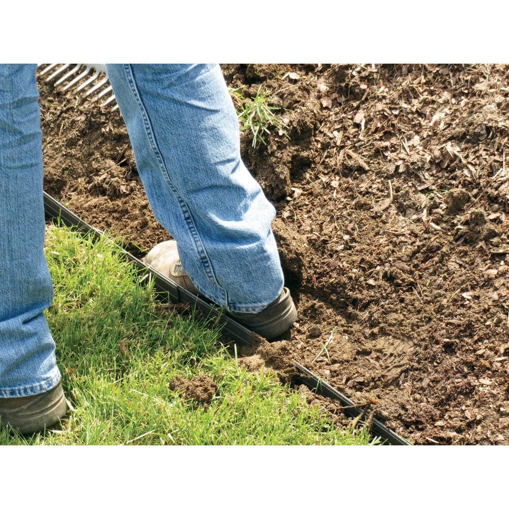 Bronze Aluminum Landscape Edging Kit, 24 ft.