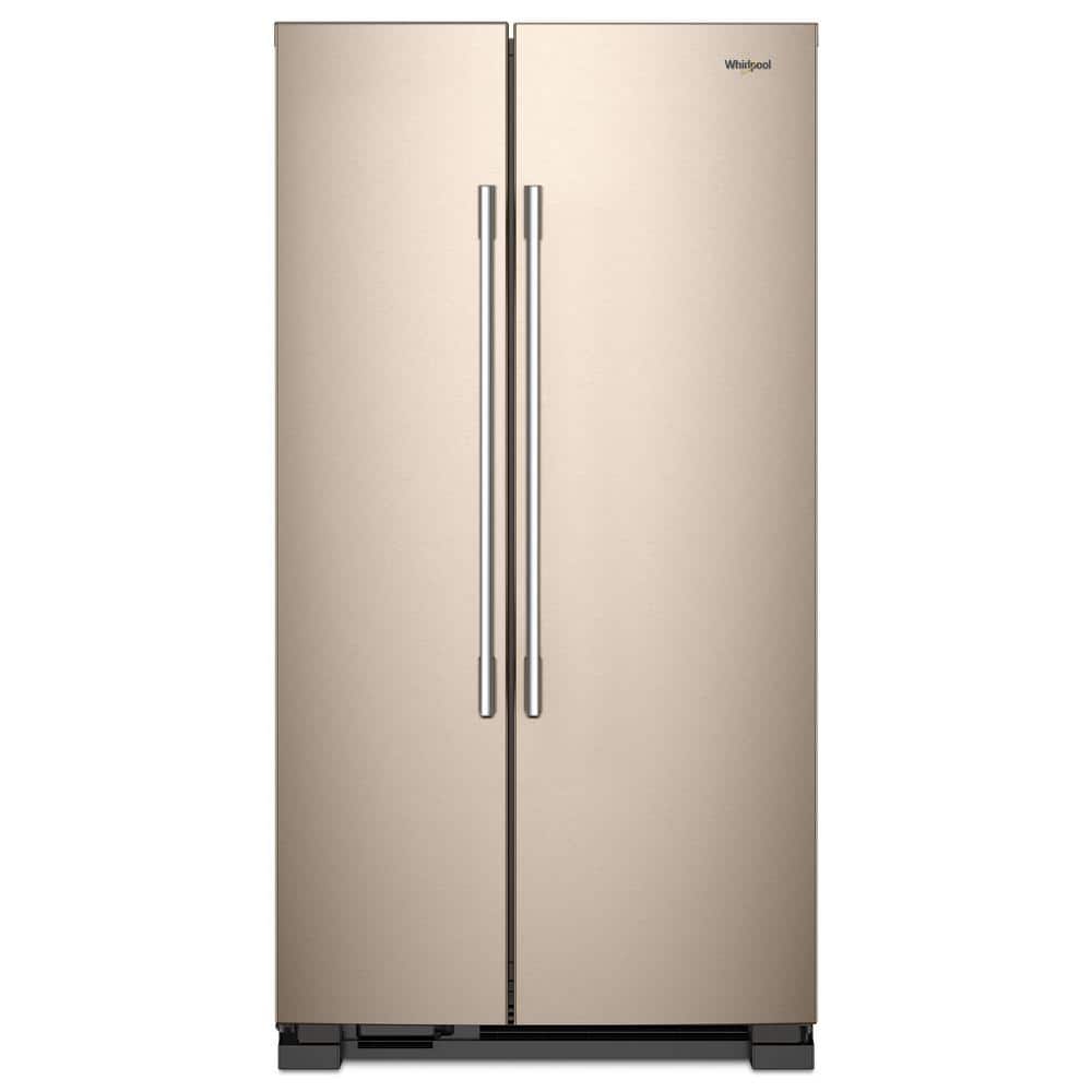Whirlpool 25 cu. ft. Freestanding Side by Side Refrigerator in