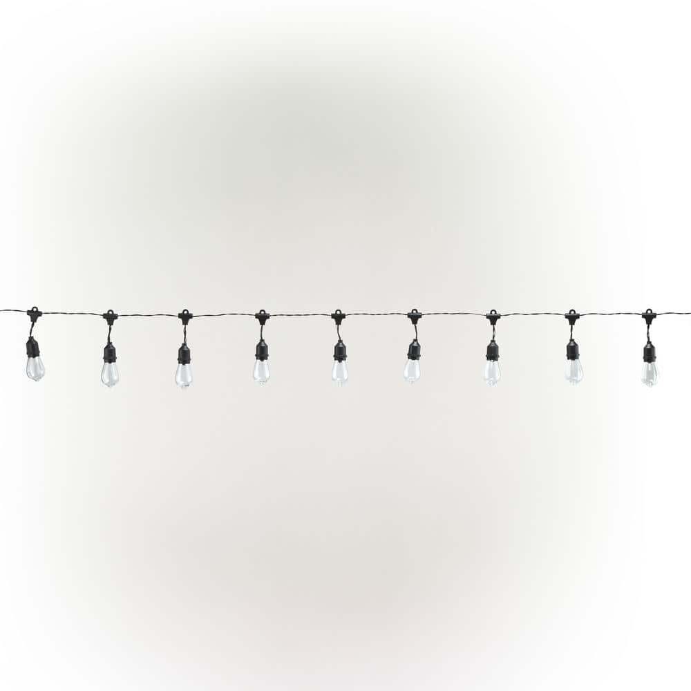 93 in. Long 10 Edison Bulb String Lights with Timer