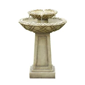 Bird Bath Outdoor Water Fountain