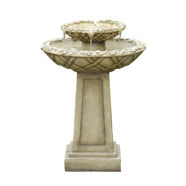 Fountain Cellar Bird Bath Outdoor Water Fountain