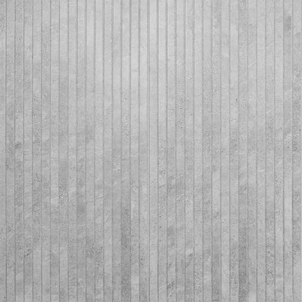 Lustro Ribbon Gray 23.62 in. x 47.24 in. Matte Porcelain Floor and Wall Tile (15.49 sq. ft./Case)