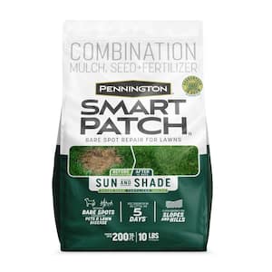 Smart Patch Sun and Shade North 10 lb. 200 sq. ft. Grass Seed Bare Spot Repair with Mulch and Fertilizer