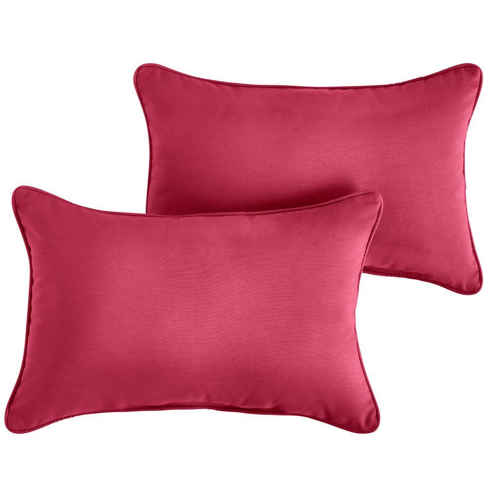 pink rectangle pillow