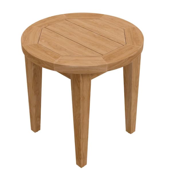 modway teak side table