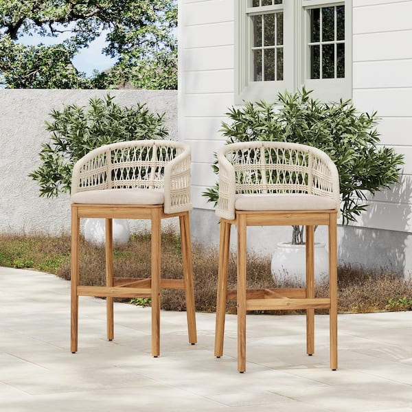 Acacia Wood Christopher Knight Barstool Christopher Knight Home