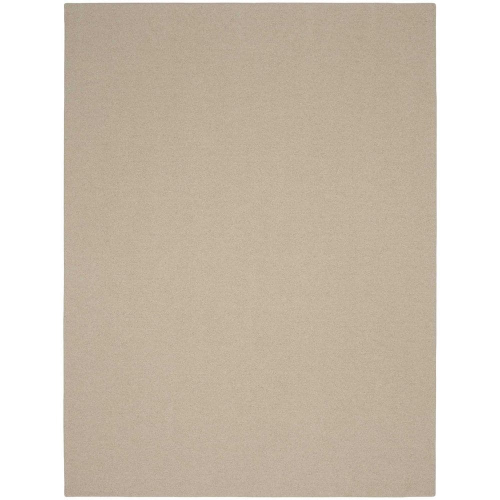 Natural Harmony Hampton Oatmeal Custom Area Rug with Pad 104724 The