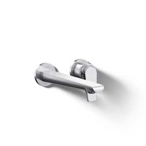 Avid Single-Handle Wall Mounted Faucet in Polished Chrome