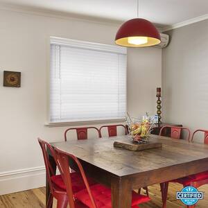 2-1/2 in. Cordless Premium Faux Wood Blinds