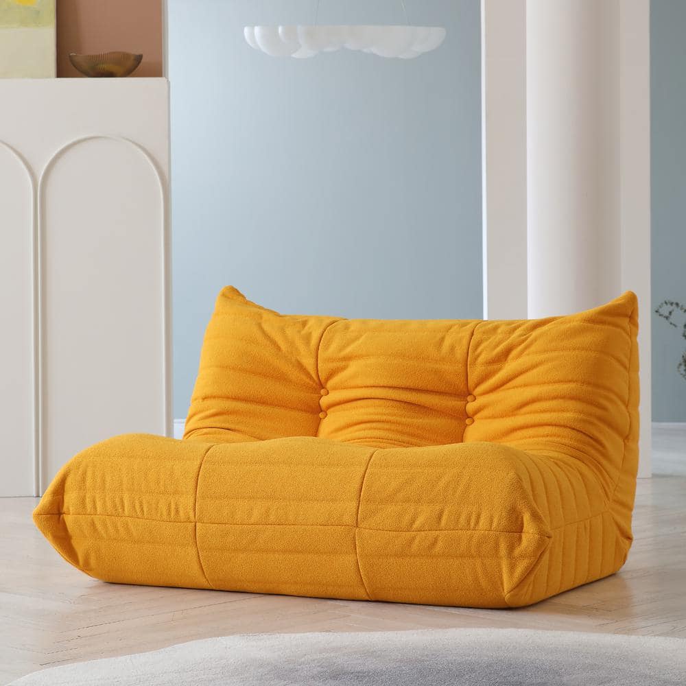34.25 in. W Armless Teddy Velvet Modular Lazy Floor Sofa in. Green price history on PriceWatchPro
