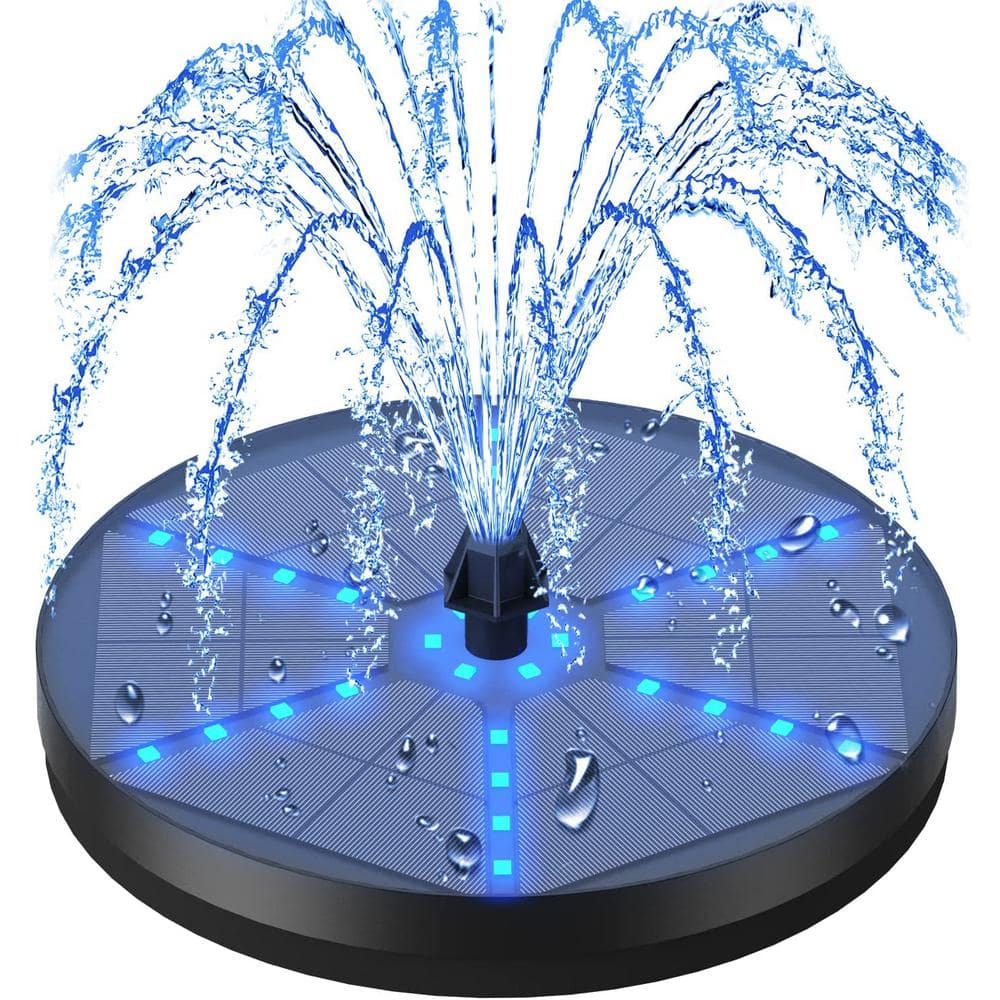 4-Watt Solar Bird Bath Fountains Upgraded, Solar Powered Water Fountain Pum
