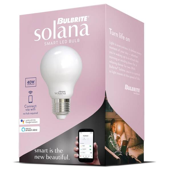 ETEKCITY Smart LED Bulb, Cool-to-Warm White Light, 6/Pack