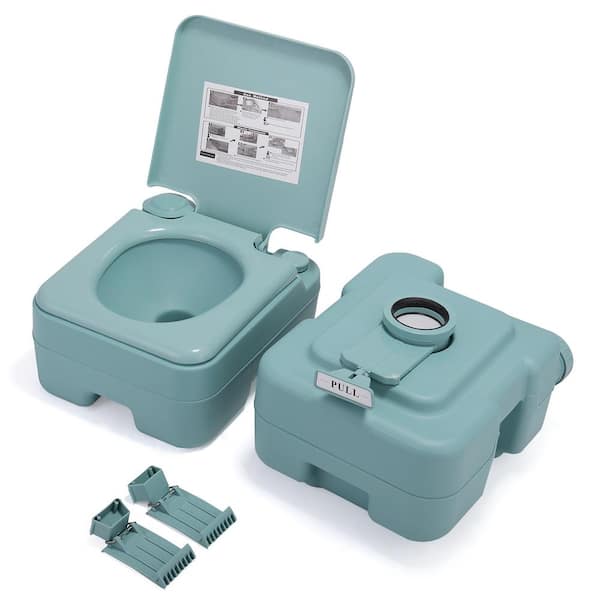 Toilette Portable Chimique pour Adultes 20L Camper, Camping, Auto