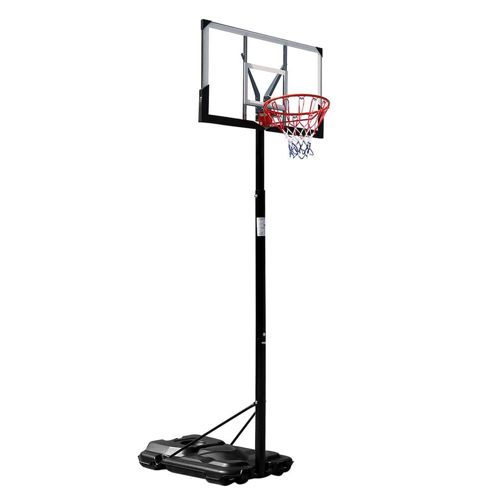 Winado 8 ft. H to 10 ft. H Adjustable Portable Basketball Hoop