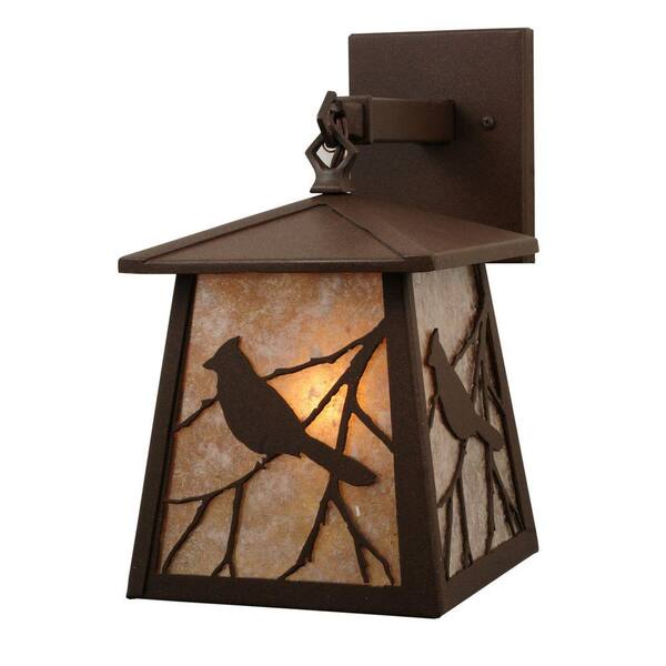 Illumine 1 Light Song Bird Wall Sconce Cafe Noir Finish