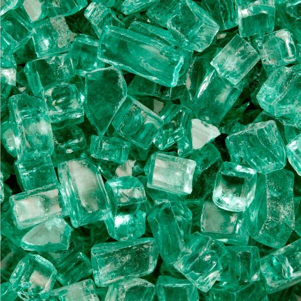 FireCrystals 15 lbs. Emerald Premier Fire Glass