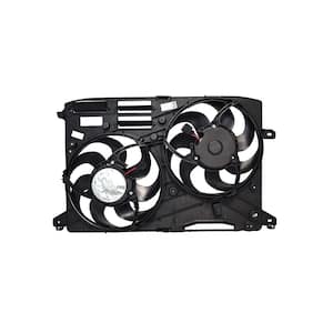Dual Radiator and Condenser Fan Assembly 2014-2016 Ford Fusion 1.5L