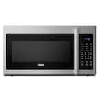 Galanz 1.7 cu. ft. Over the Range Microwave Oven in Stainless Steel ...