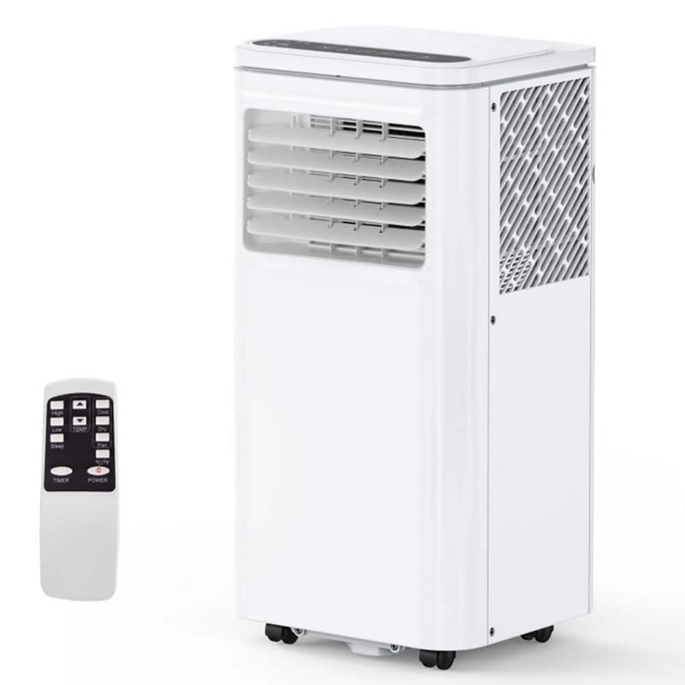 6,000 (DOE) BTU 115-Volt Portable Air Conditioner with Dehumidifier Timer and Remote Cools 450 sq. ft. in White price history on PriceWatchPro