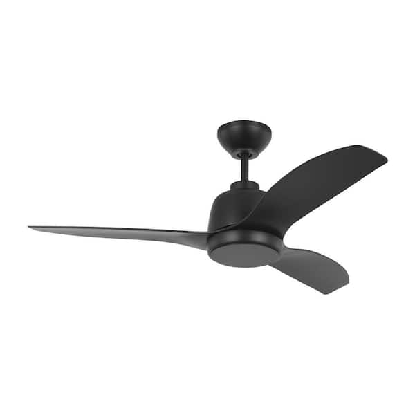 Integrated LED Midnight Black Ceiling Fan Light Kit