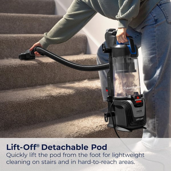 bissell lift off バキュームクリーナー　ジャンク BISSELL CleanView Max Lift-Off Upright Vacuum 3988 - The Home Depot