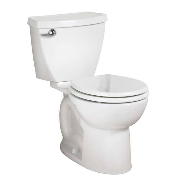 American Standard Cadet 3 2-Piece 1.6 GPF Right Height Round Front Toilet in White-DISCONTINUED