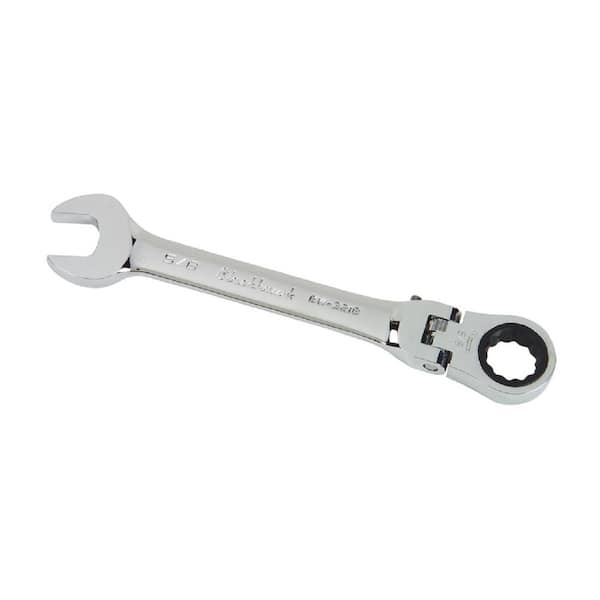 Proto 9 mm Flex Head, Locking Ratcheting Combination Wrench