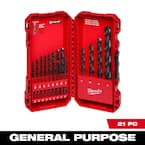 Twin Beat II （ツインビート2） Milwaukee Black Oxide Twist Drill Bit Set (21-Piece) 48-89