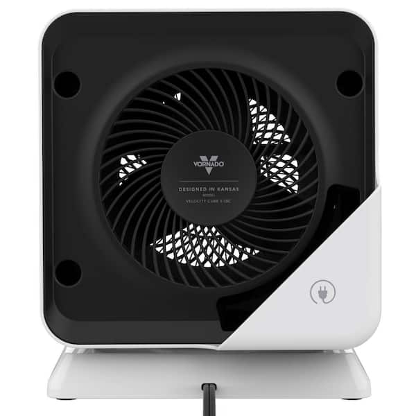 Vornado Velocity 5 Cube OSC 1500-Watts White Indoor Electric Fan