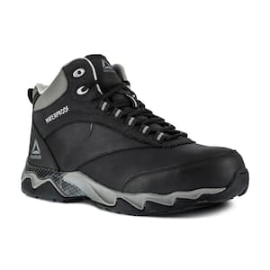 Men's Beamer Waterproof Athletic Work Boot - Composite Toe - Black Size 11.5(W)