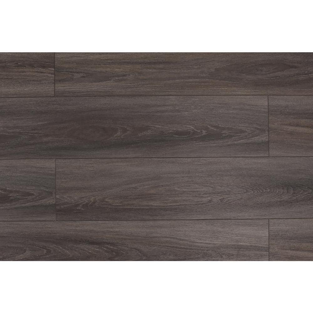 Montserrat Domaine Graphic Charcoal 20 MIL x 7 in. W x 60 in. L Click