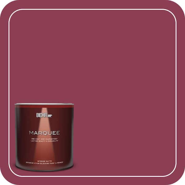 BEHR MARQUEE 1 Qt. #T15-1 Liaison Matte Interior Paint & Primer