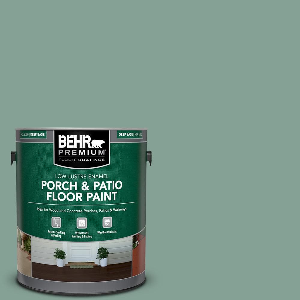 1 gal. #S420-4 Australian Jade Low-Lustre Enamel Interior/Exterior Porch and Patio Floor Paint price history on PriceWatchPro