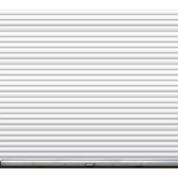 Roll-Up Collection 10 ft. x 7 ft. Non-Insulated Glossy White Garage Door without Windows