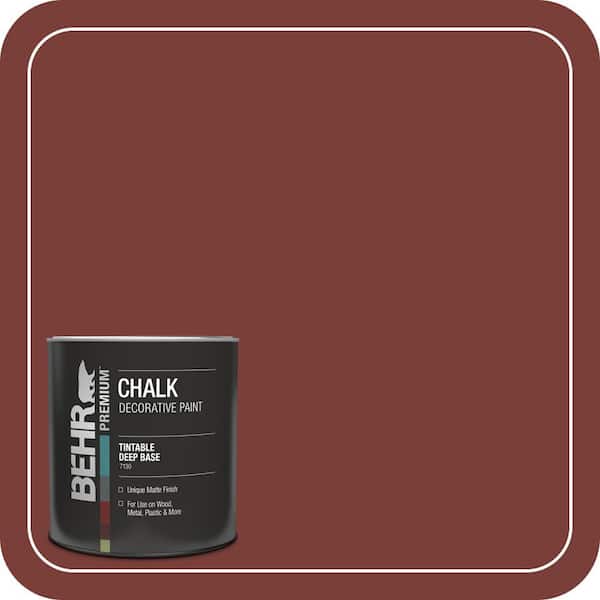 1 qt. #PPU2-02 Red Pepper Interior Chalk Finish Paint