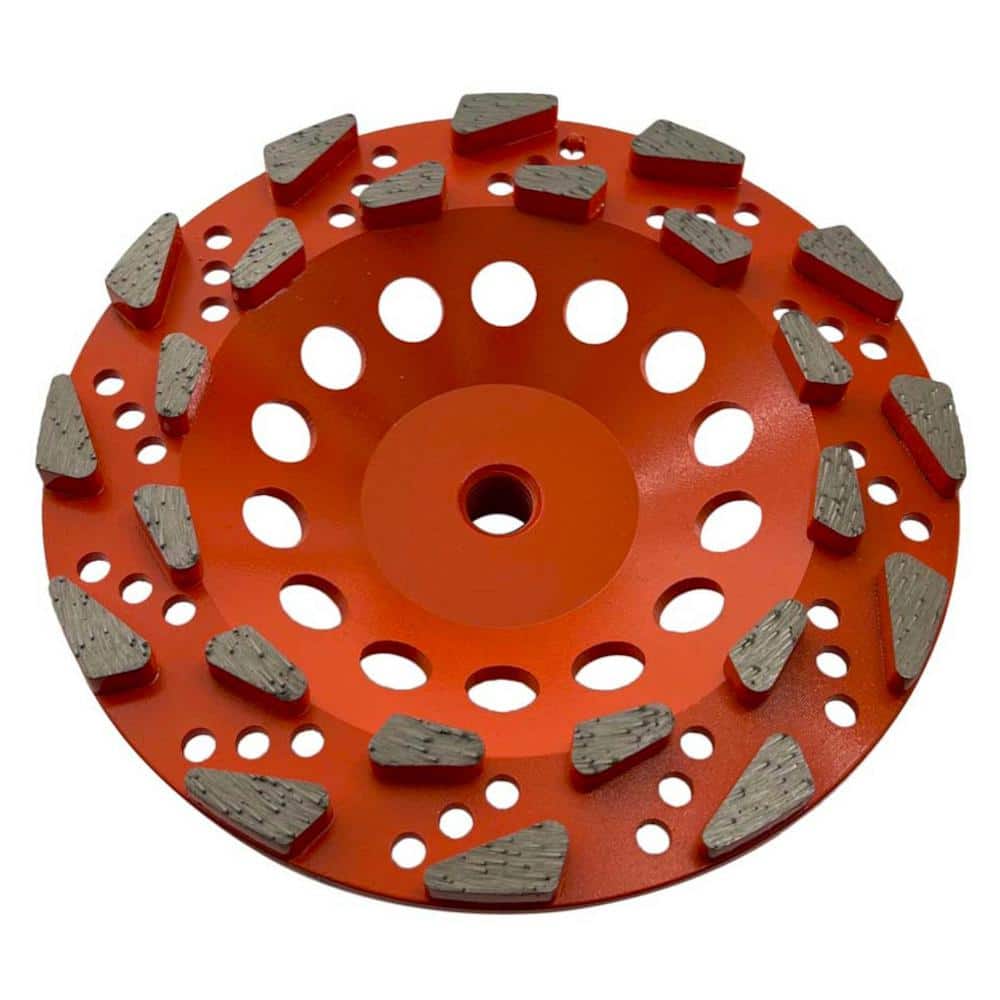 EDiamondTools 7 in. Concrete, Segmented Rim, 24 Diamond Blade Segments