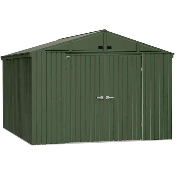 Scotts Lawn Storage Shed 12 ft. W x 10 ft. D x ft. H Metal Shed