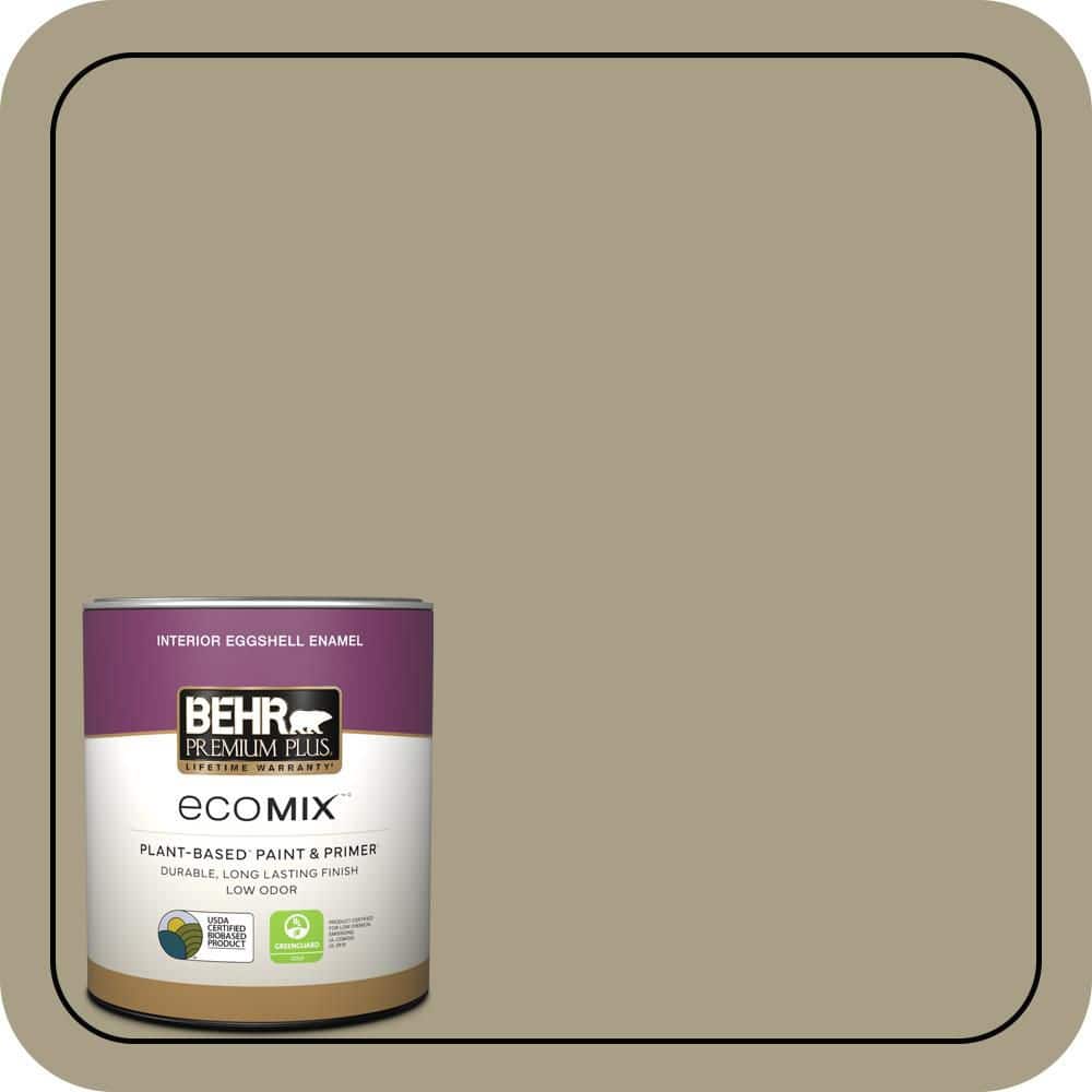 1 qt. #N340-4 Tent Green Eggshell Enamel EcoMix Plant-Based Interior Paint & Primer price history on PriceWatchPro